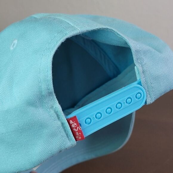 Levi's Strauss Women's Blue White Dad Hat Cap New - Picture 5 of 7